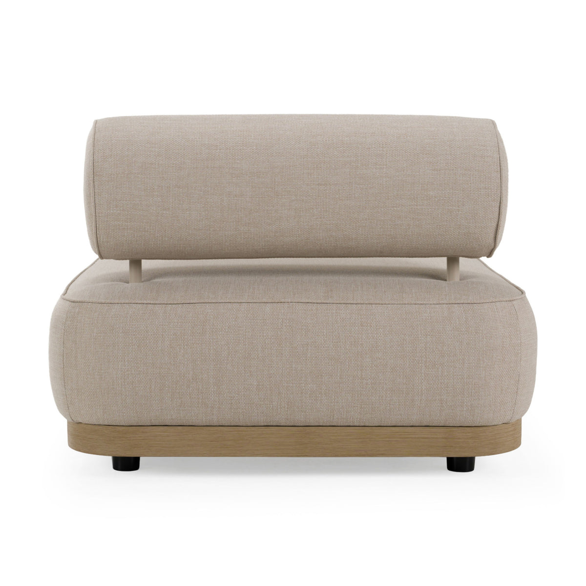 Gray Fabric 5-Piece Outdoor Sofa Set | OROA Modern Alicante