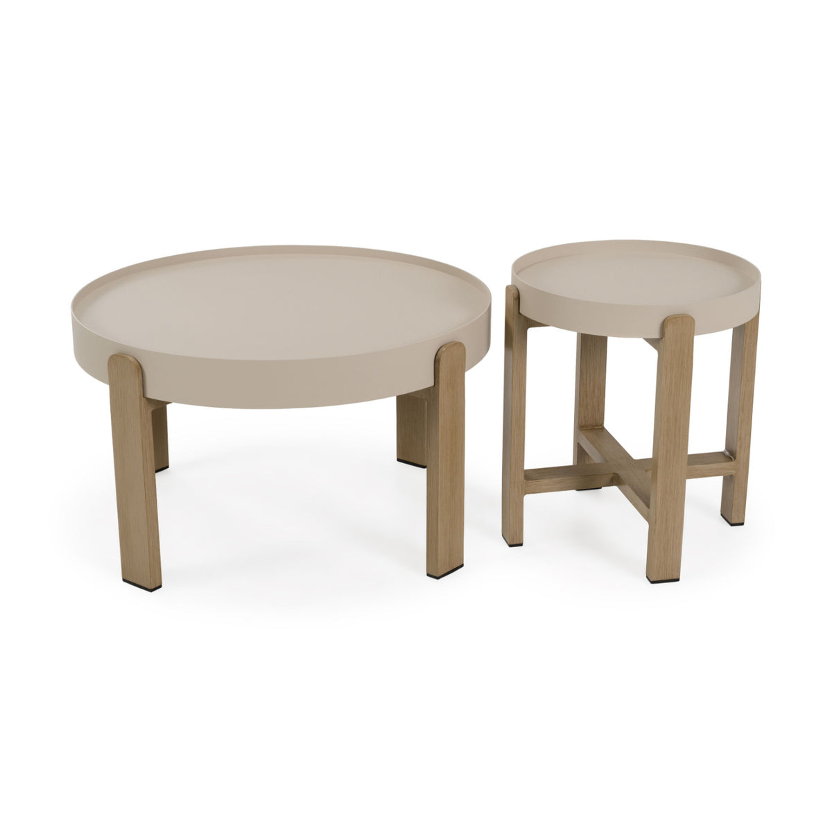 Gray Fabric 5-Piece Outdoor Sofa Set | OROA Modern Alicante