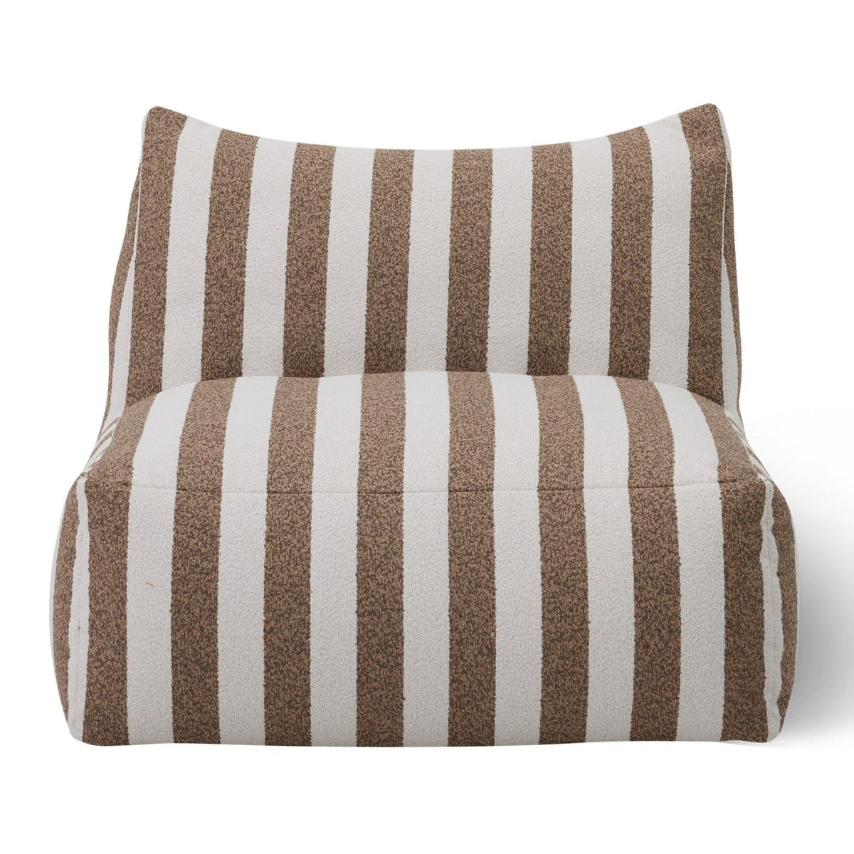 Brown Stripes 8-Piece Outdoor Sofa | Oroa Modern Lanuza | Oroa.com