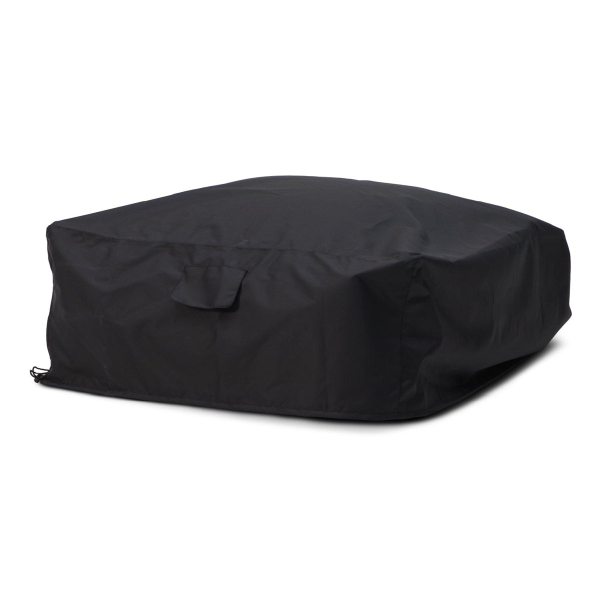Brown Stripes Outdoor Ottoman | Oroa Modern Lanuza | Oroa.com