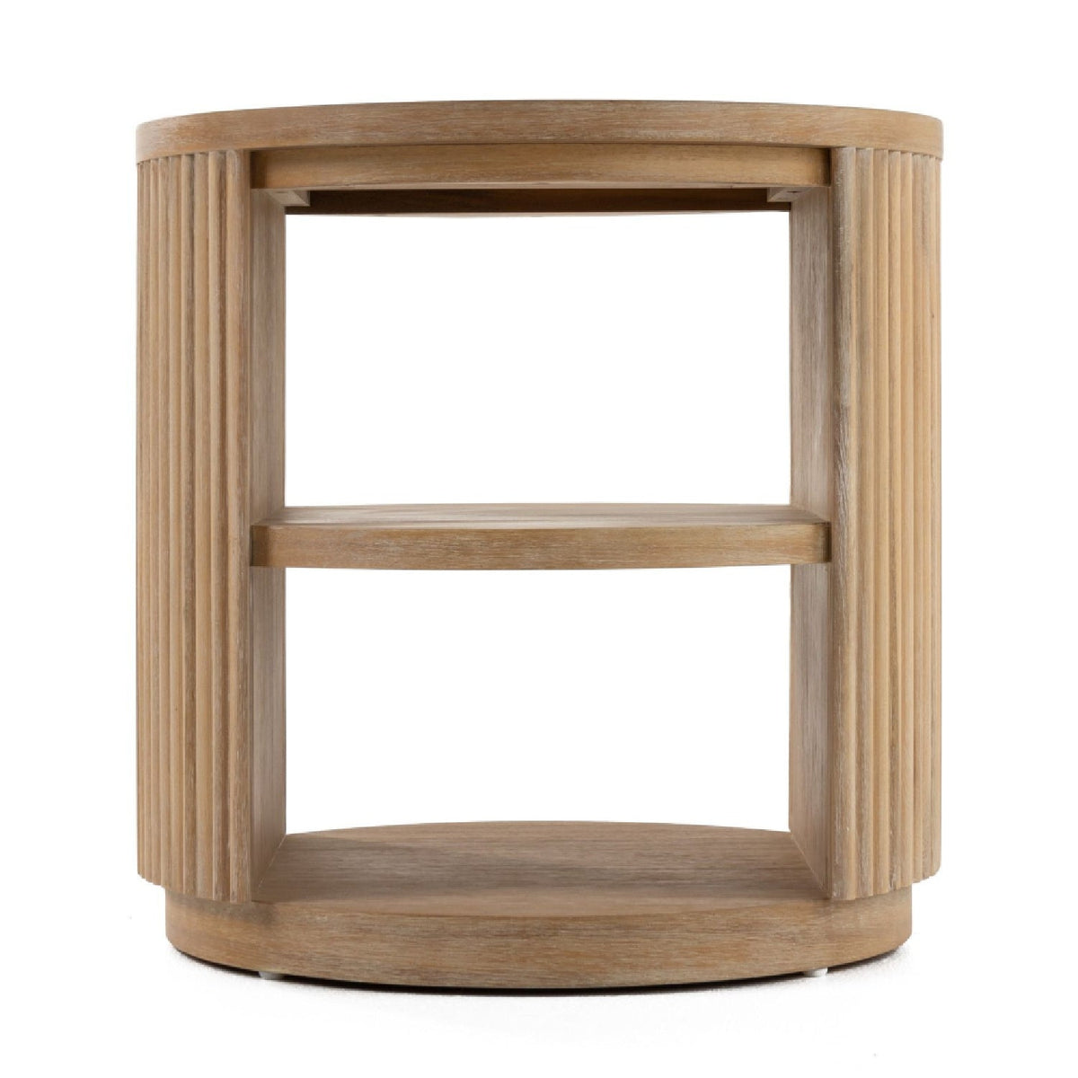 Natural Acacia End Table | OROA Modern Jacobson