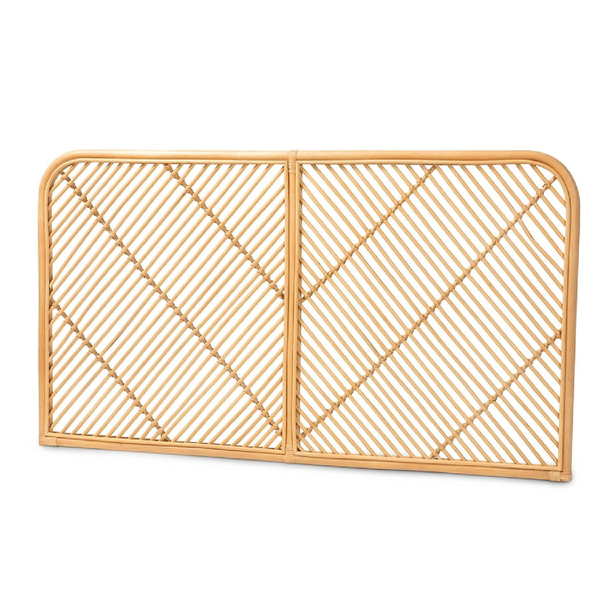 Modern European furniture - Natural Rattan Queen Size Headboard - www.oroa.com
