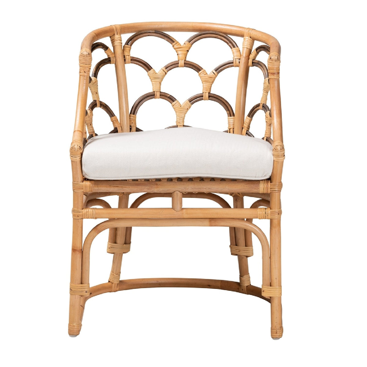 Modern European furniture - Bohemian Rattan Accent Chair - www.oroa.com
