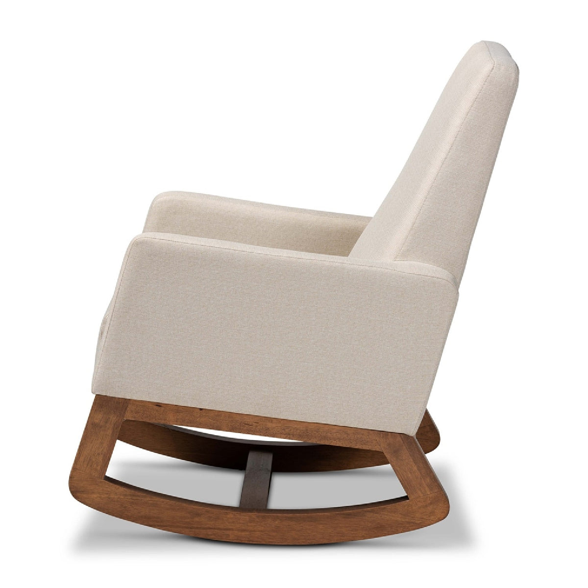Modern European furniture - Fabric Upholstered Rocking Chair - www.oroa.com