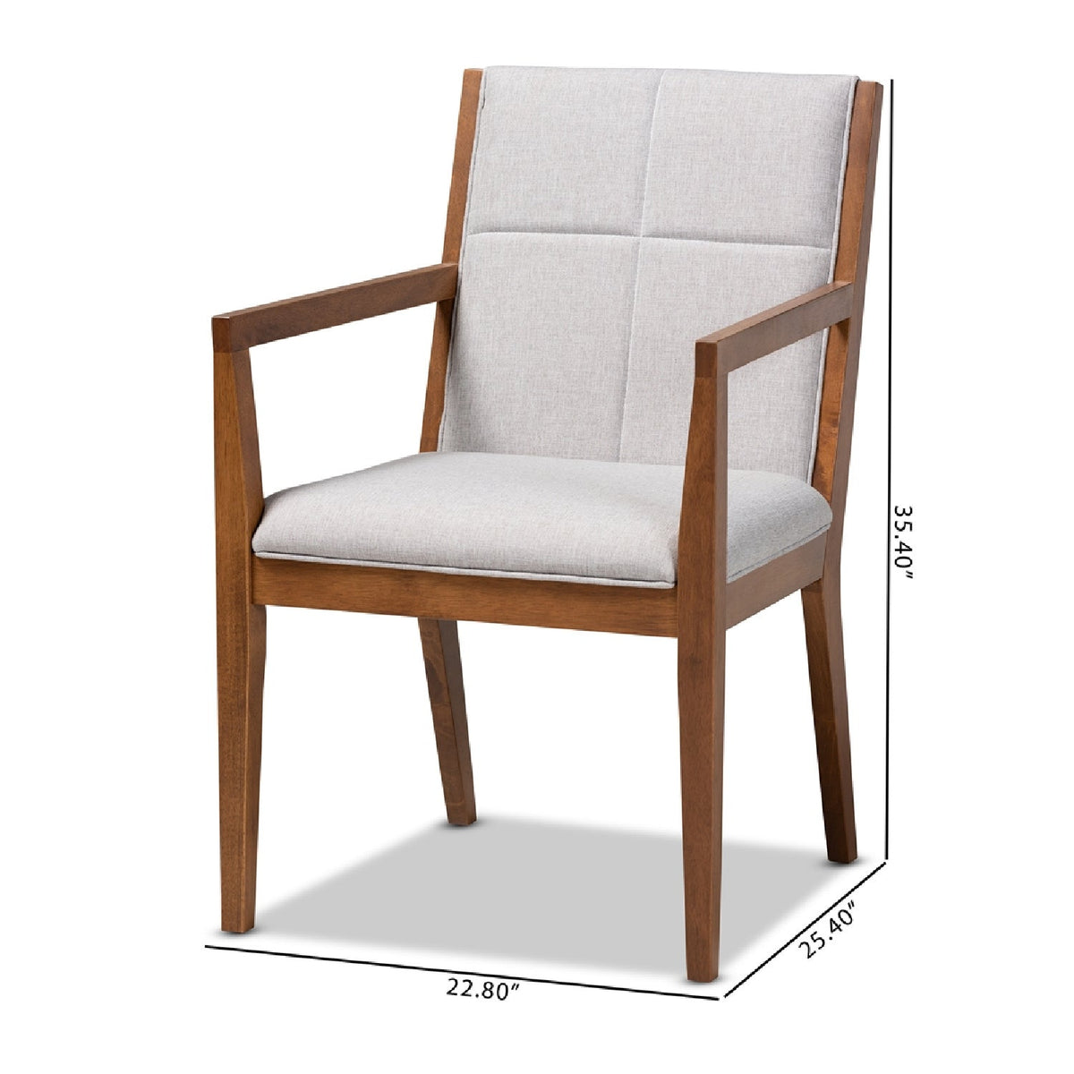 Modern European furniture - Square Stitched Accent Chairs 2 - www.oroa.com