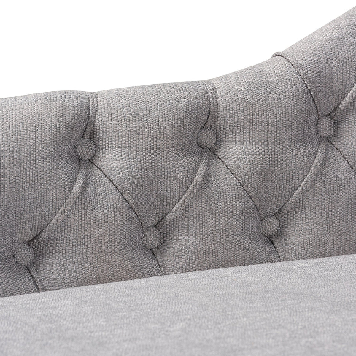 Modern European furniture - Scroll Back Tufted Chaise Lounge - www.oroa.com
