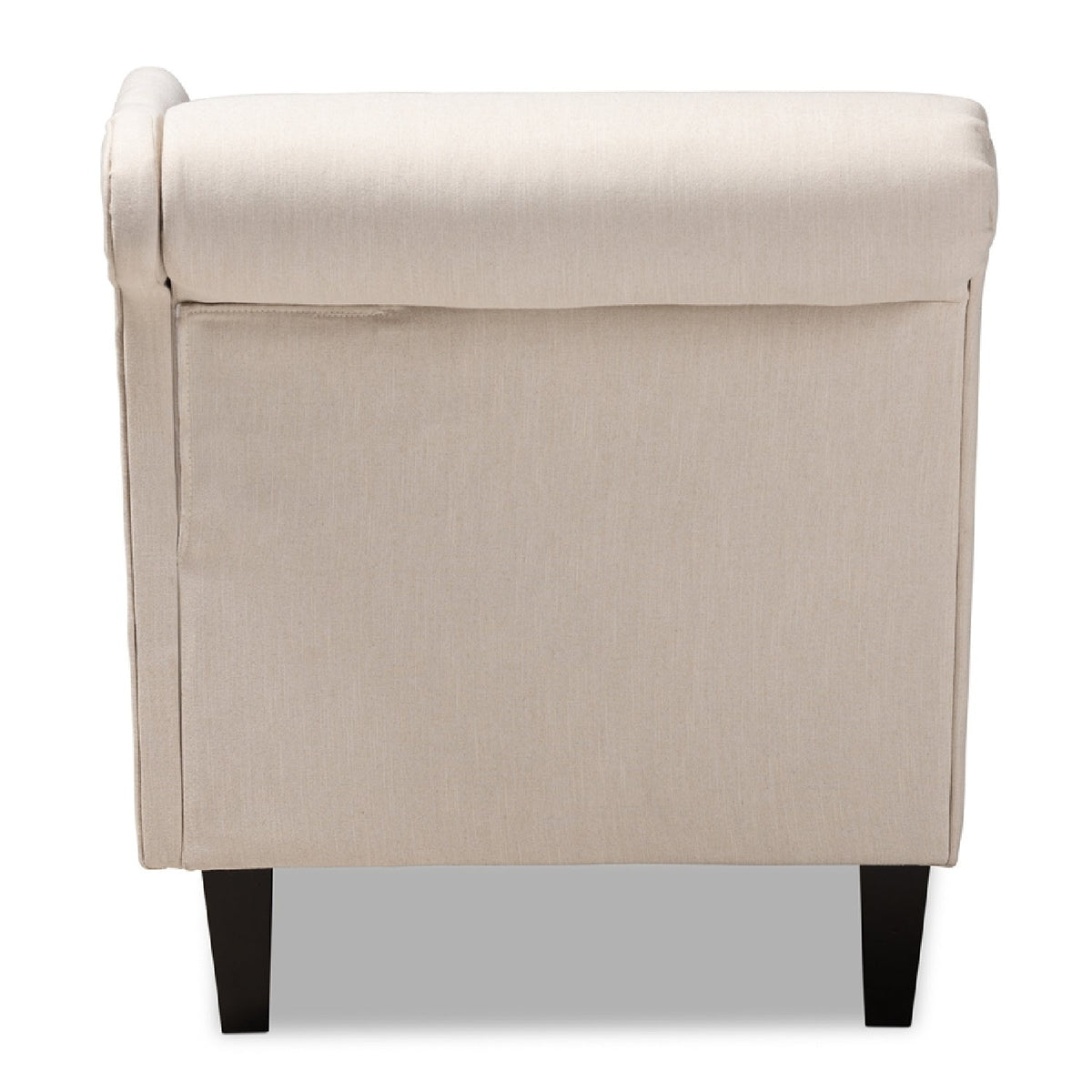 Modern European furniture - Tufted Fabric Chaise Lounge - www.oroa.com