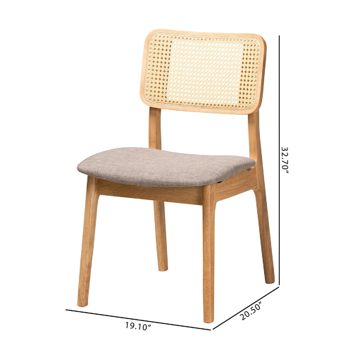 Modern European furniture - Woven Rattan Back Dining Chairs 2 - www.oroa.com