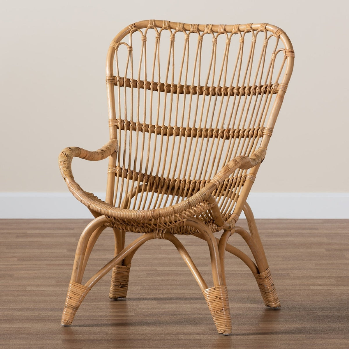Modern European furniture - Rattan Modern Bohemian Lounge Chair - www.oroa.com