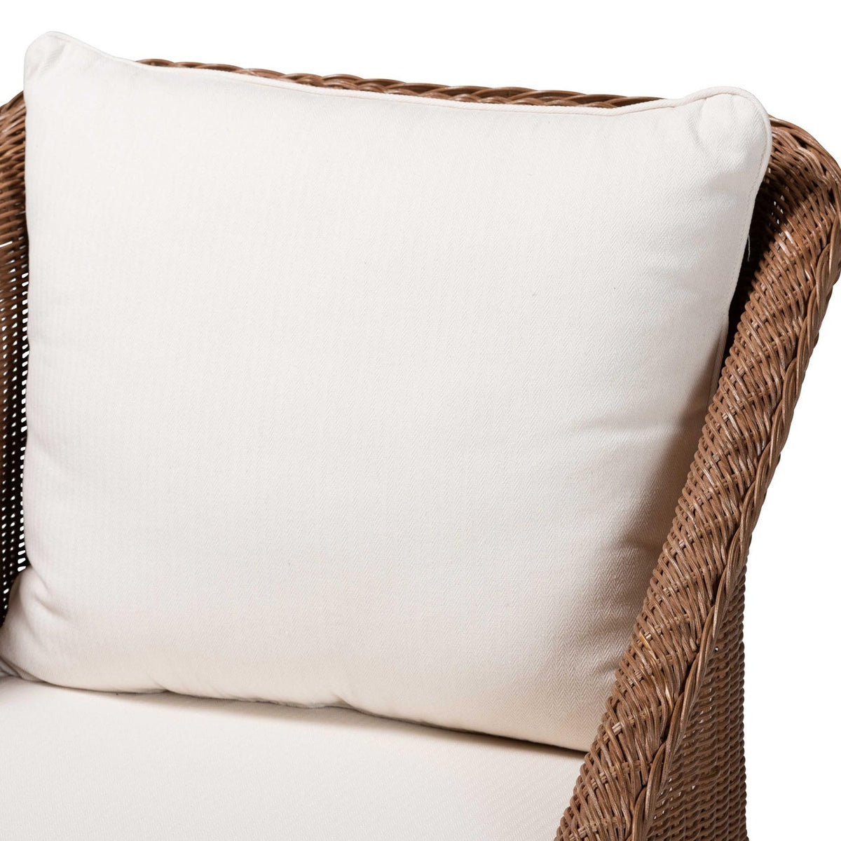 Modern European furniture - Braided Rattan Padded Lounge Chairs 2 - www.oroa.com