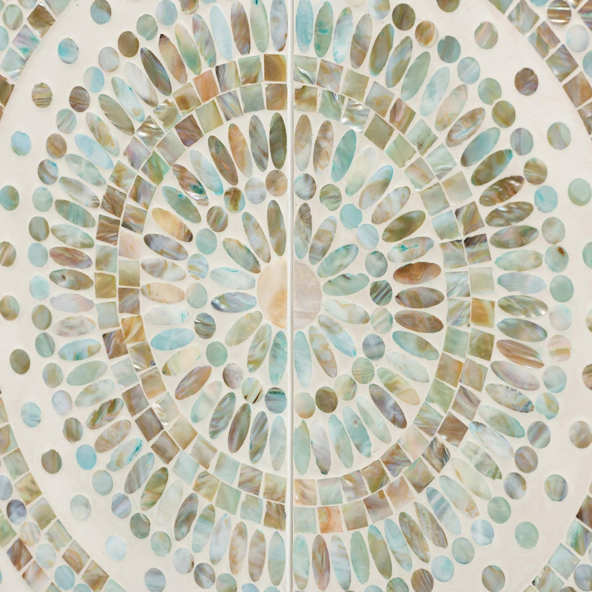Modern European furniture - Multicolored Mother Of Pearl Cabinet - www.oroa.com