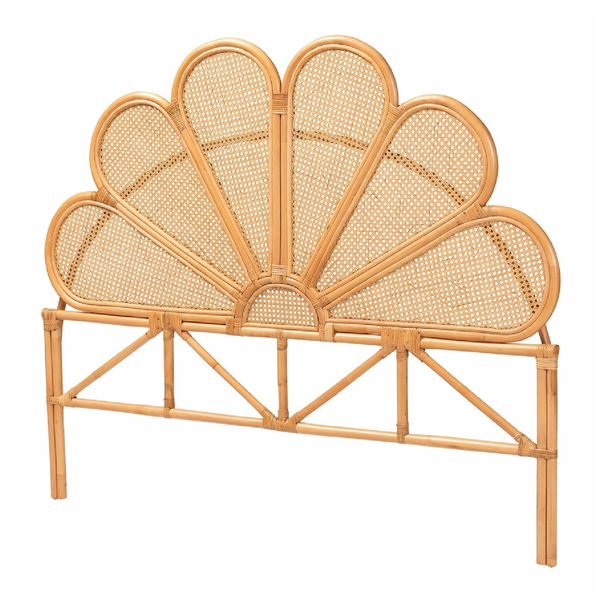 Modern European furniture - Rattan Queen Size Headboard - www.oroa.com