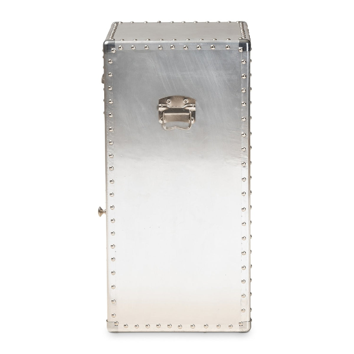 Modern European furniture - Silver Industrial Storage Cabinet - www.oroa.com