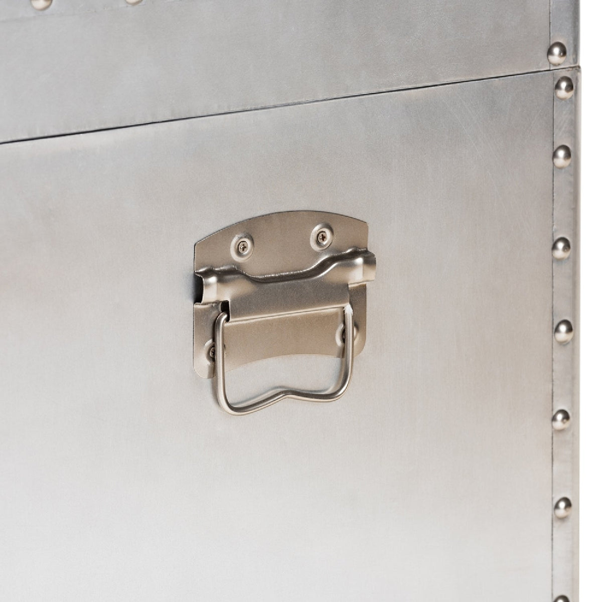 Modern European furniture - Silver Industrial Storage Cabinet - www.oroa.com