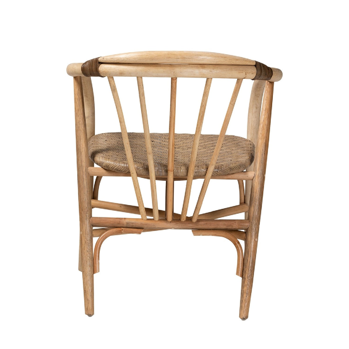 Contract furniture - Rattan Spindle Back Dining Chair - www.oroatrade.com