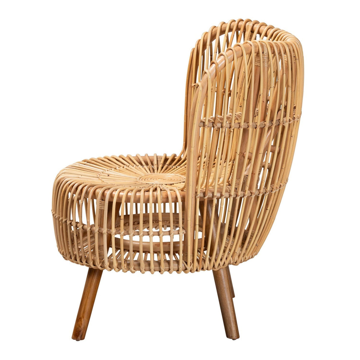 Modern European furniture - Rattan Rods Lounge Chair - www.oroa.com