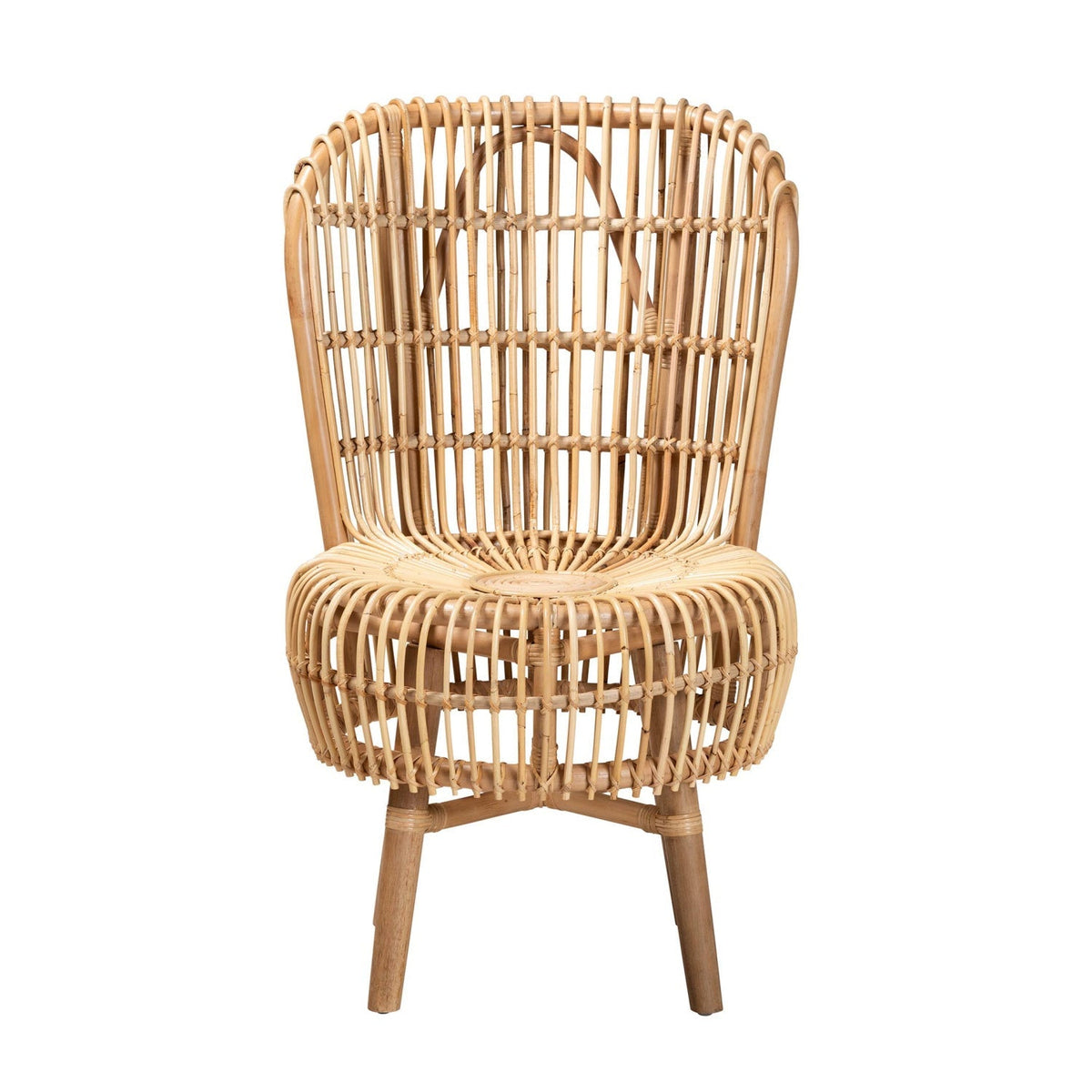 Modern European furniture - Rattan Rods Lounge Chair - www.oroa.com