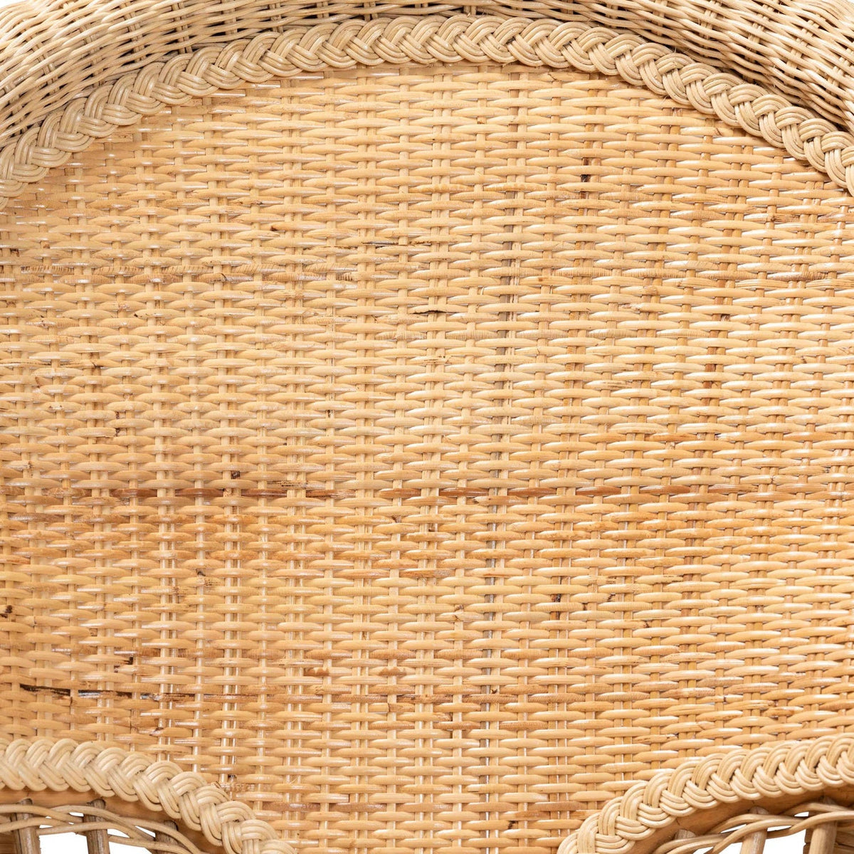 Modern European furniture - Woven Natural Rattan Accent Chair - www.oroa.com