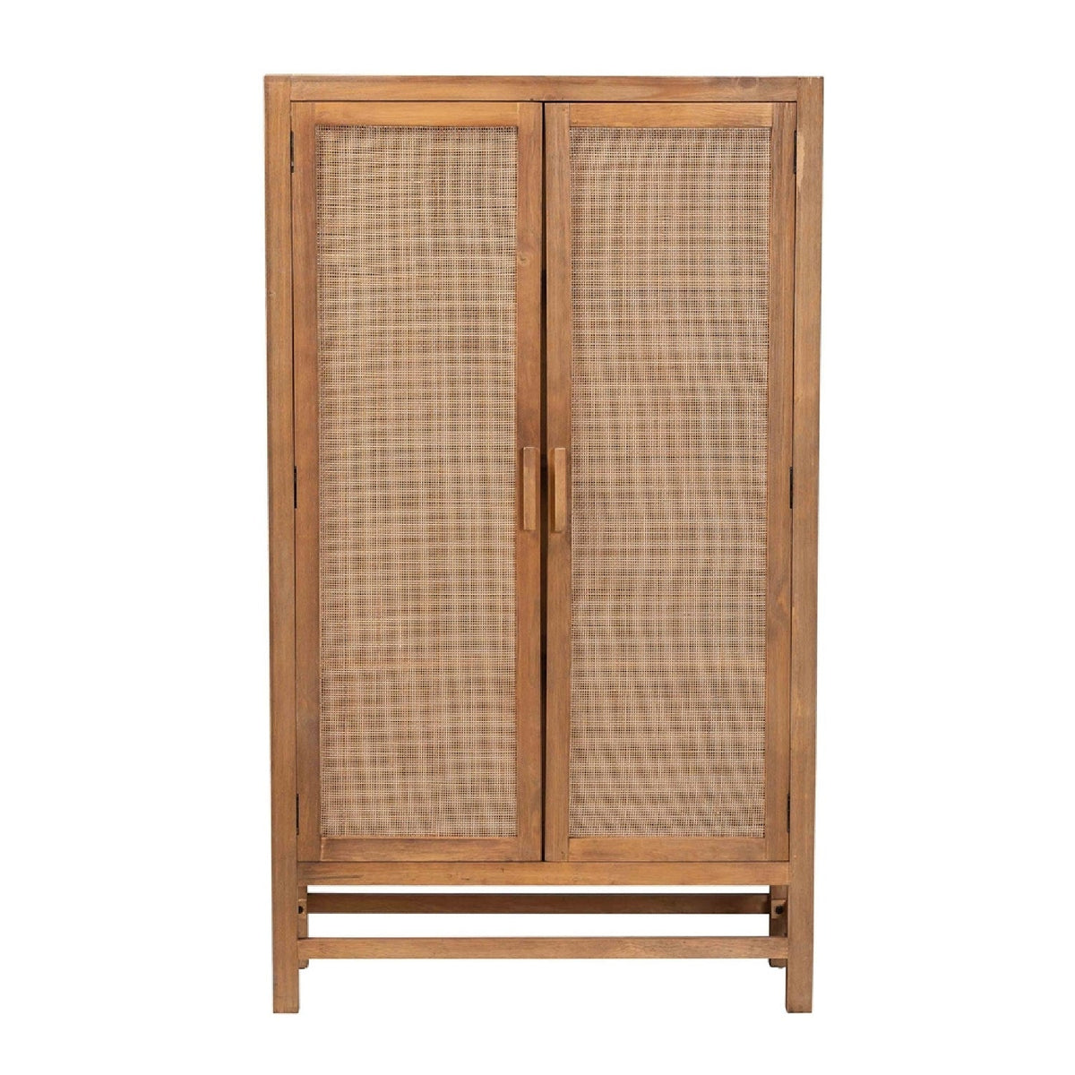 Modern European furniture - 2 Door Rattan Accent Cabinet - www.oroa.com