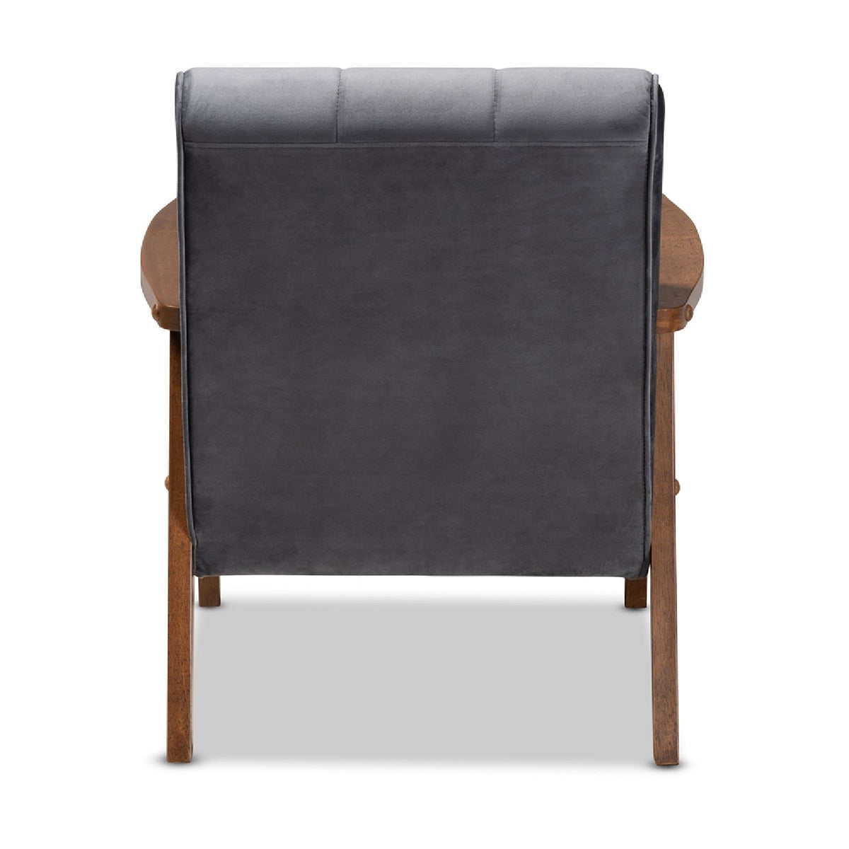 Modern European furniture - Tufted Velvet Accent Chair - www.oroa.com