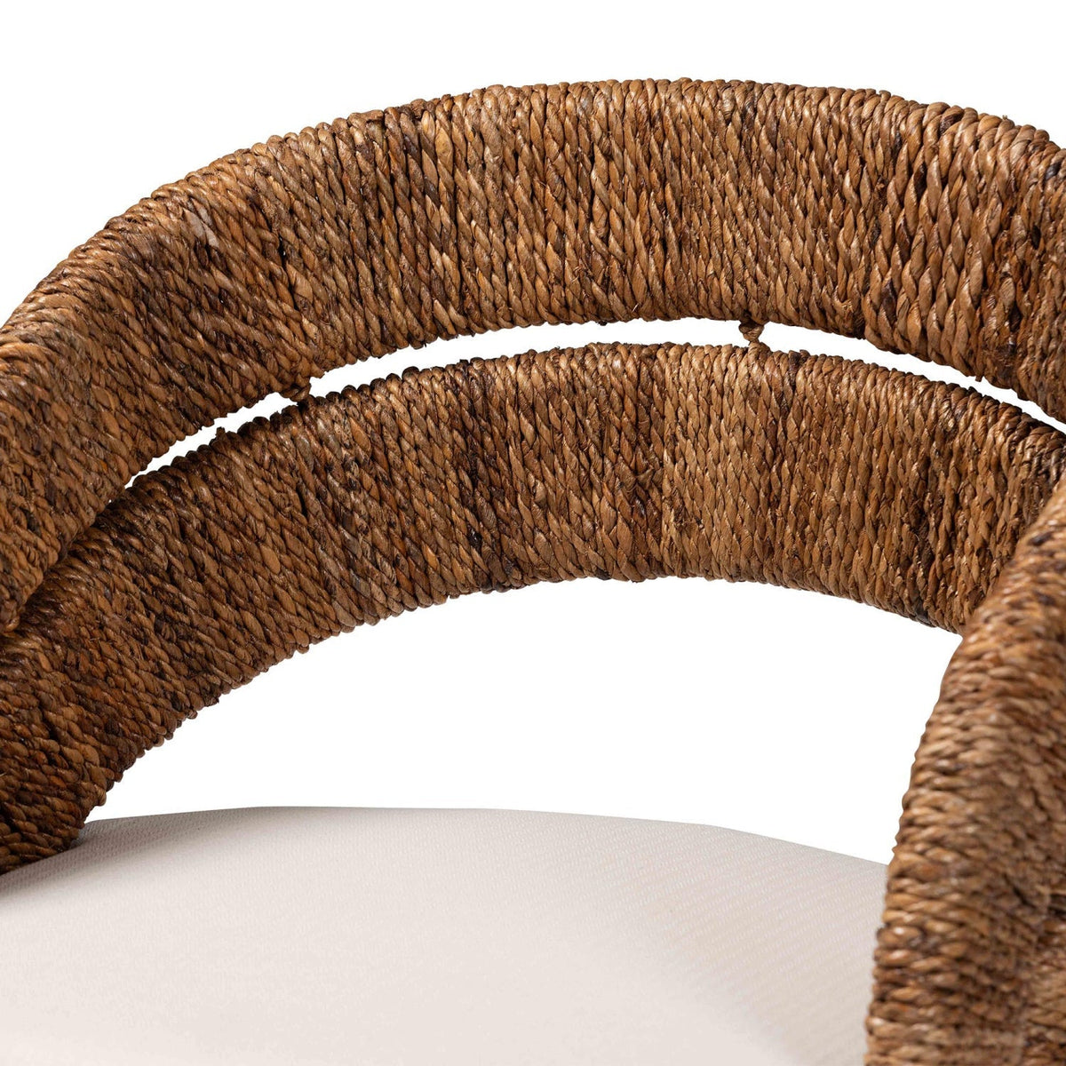 Modern European furniture - Seagrass Padded Dining Chair - www.oroa.com