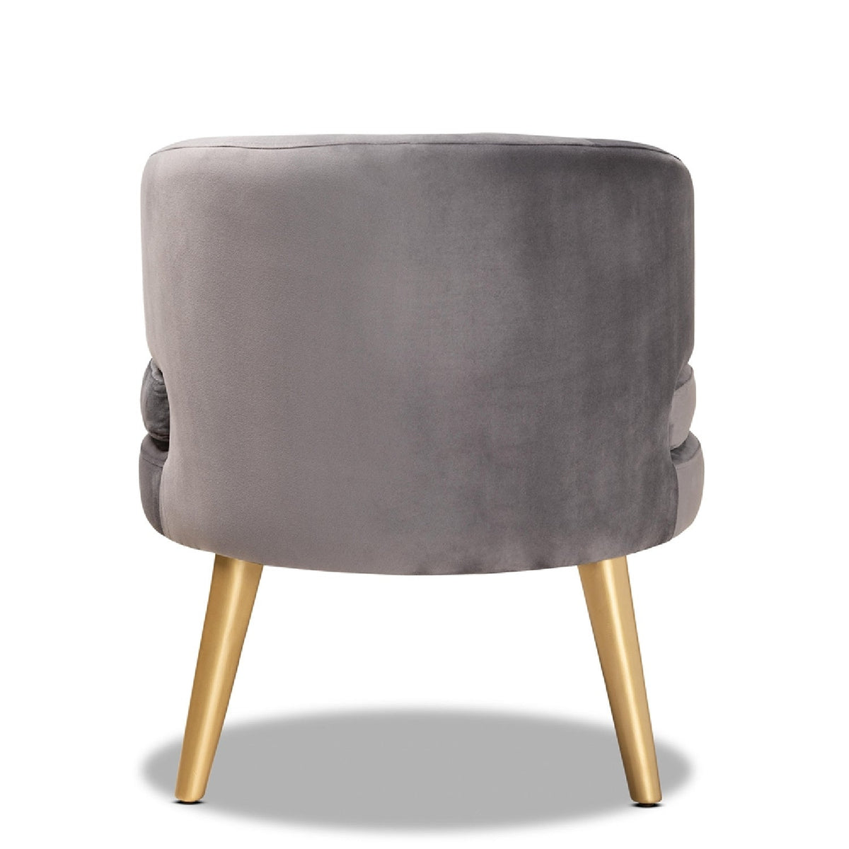 Modern European furniture - Round Velvet Accent Chair - www.oroa.com