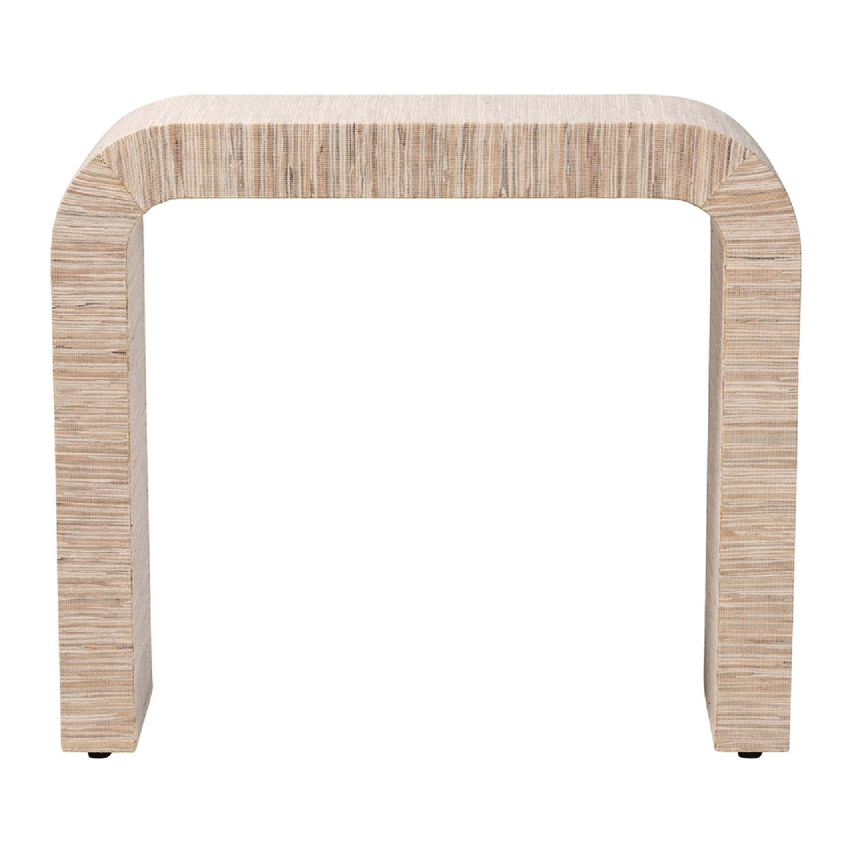 Modern European furniture - Woven Grasscloth Console Table - www.oroa.com