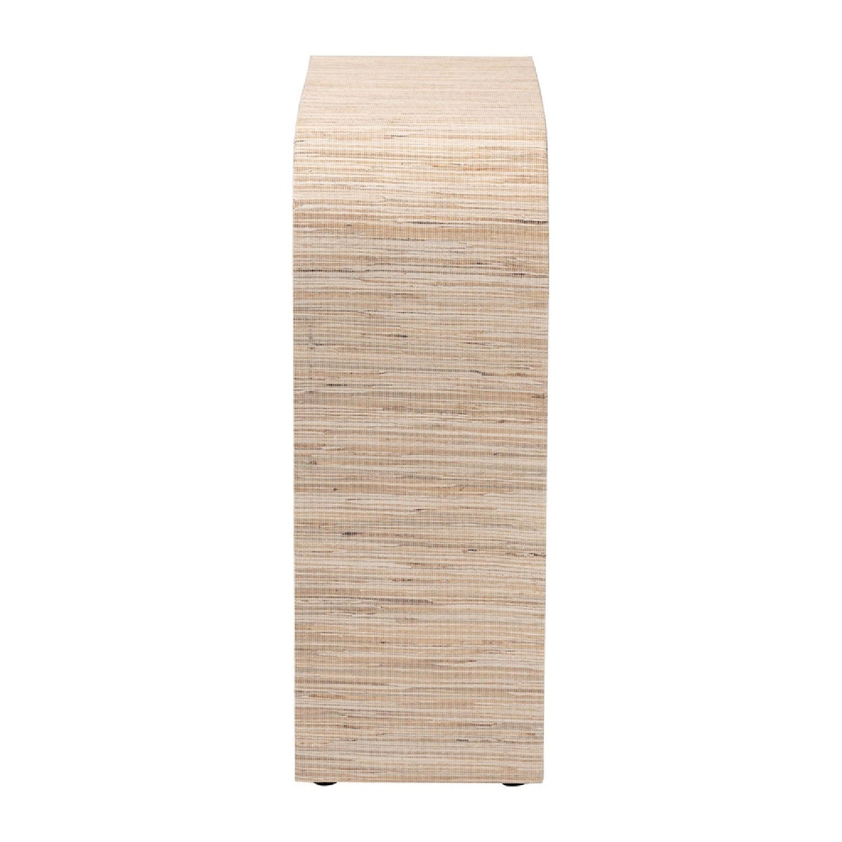 Modern European furniture - Woven Grasscloth Console Table - www.oroa.com