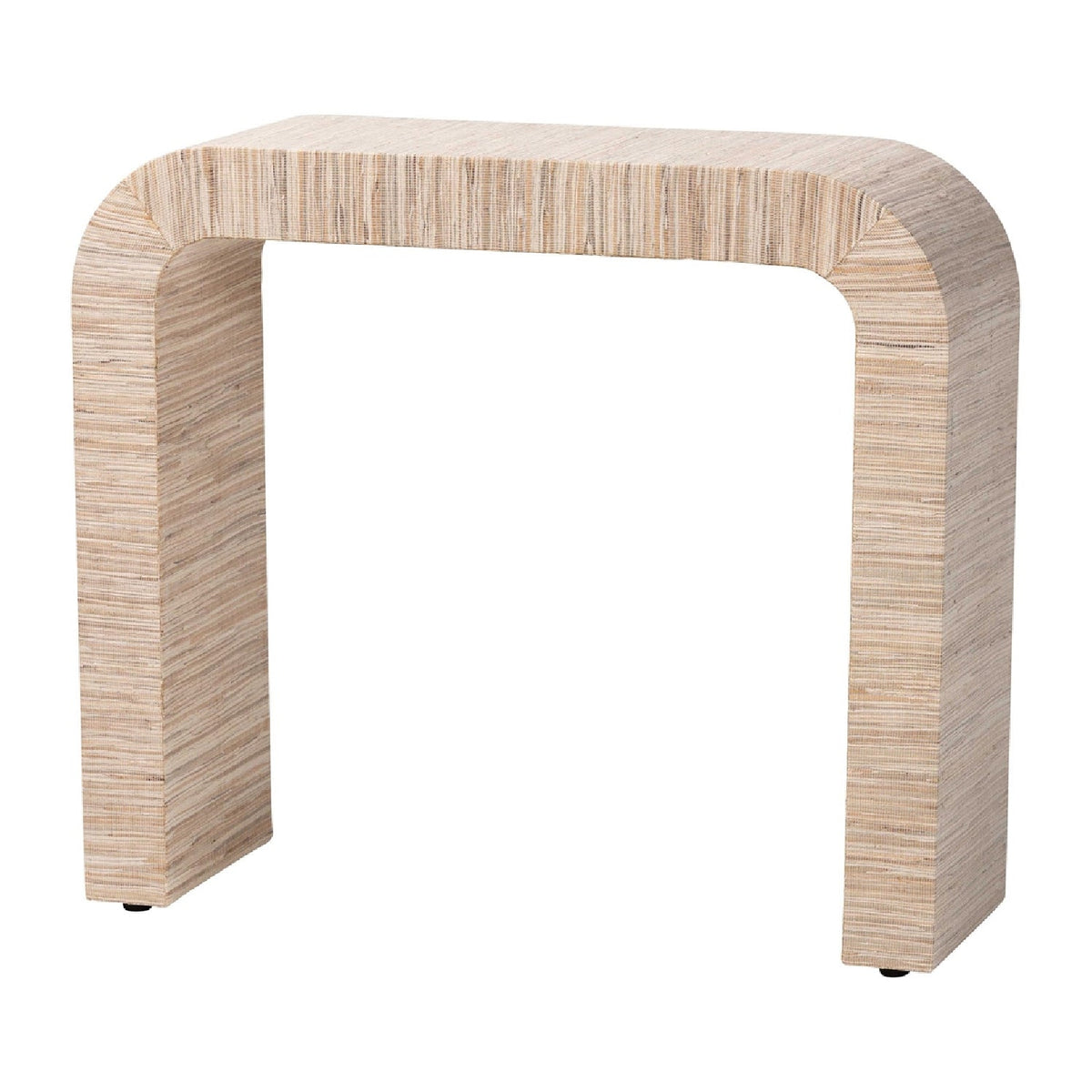 Modern European furniture - Woven Grasscloth Console Table - www.oroa.com