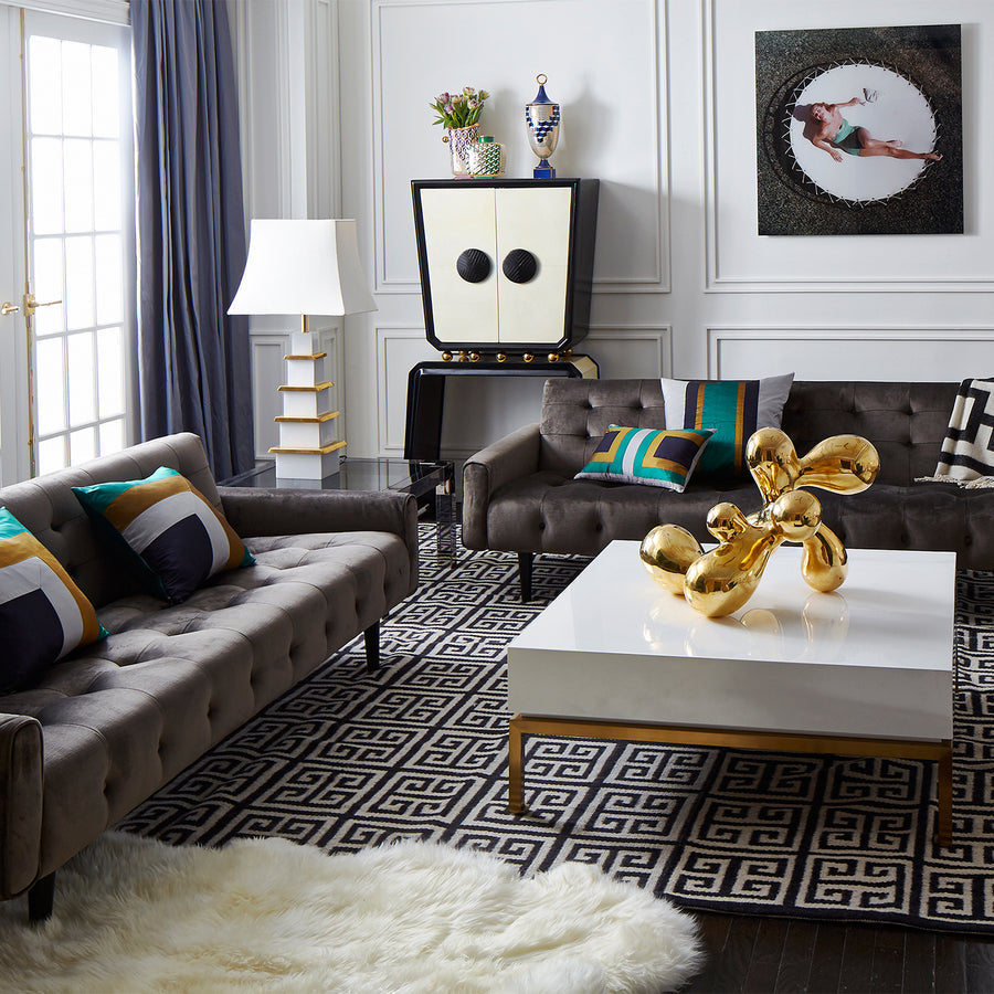 Organic-Shaped Brass Decor L | Jonathan Adler Orb