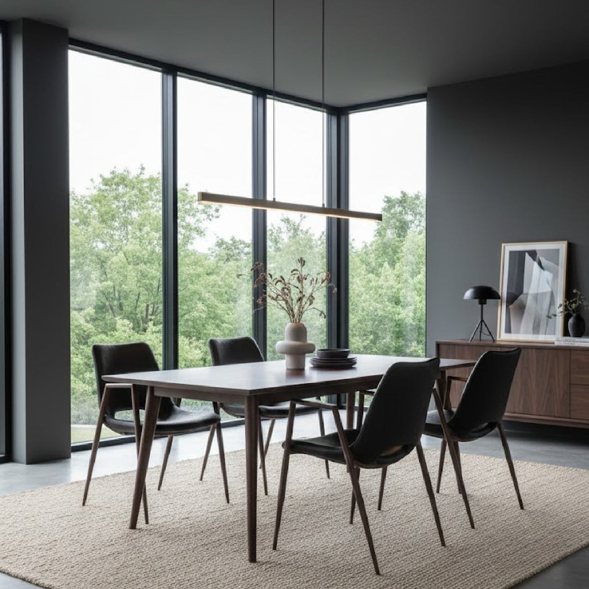Leather Dining Chairs (2) | OROA Modern Desi | Oroa.com