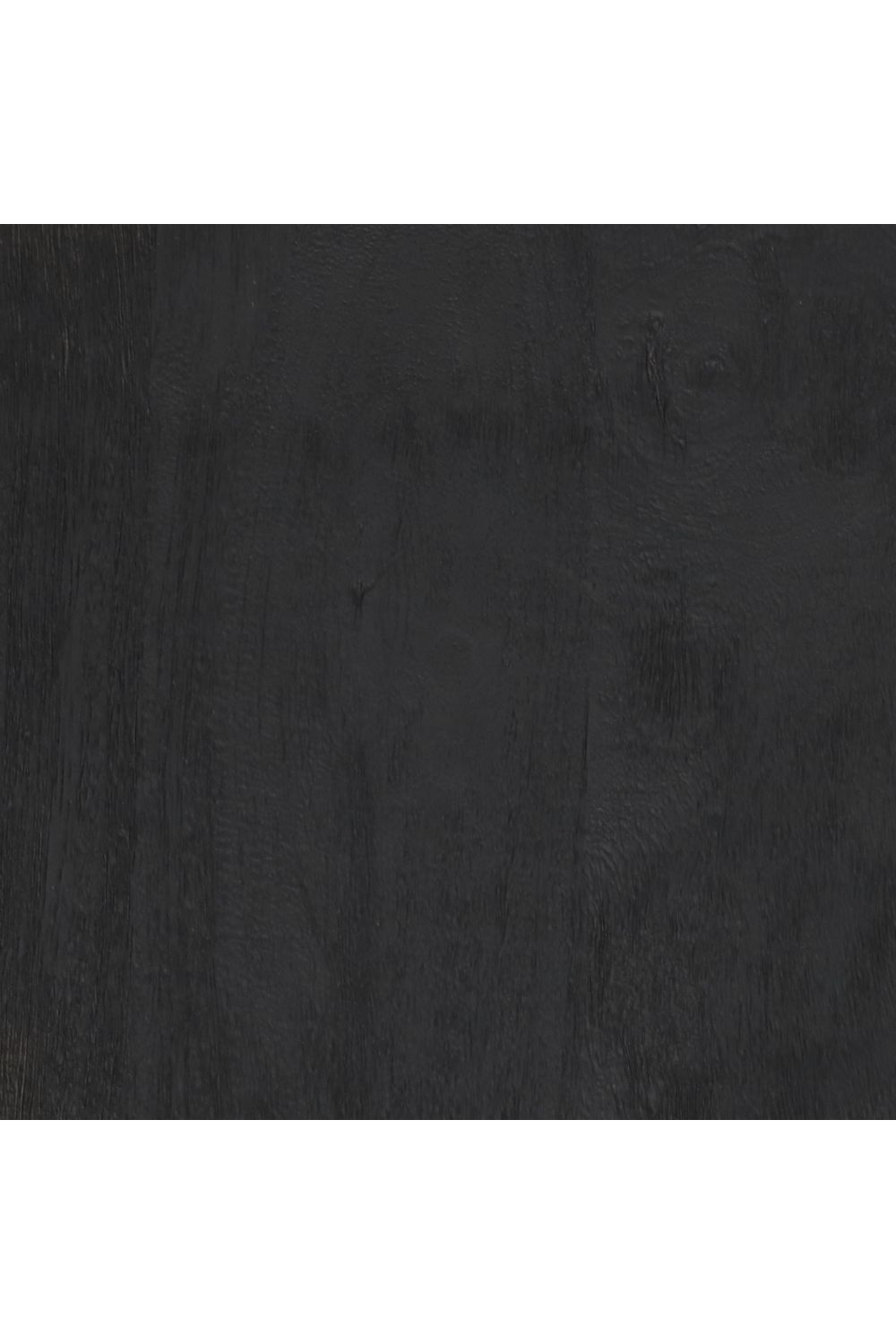 Black Wooden Hourglass Side Table | OROA Modern Wisdom