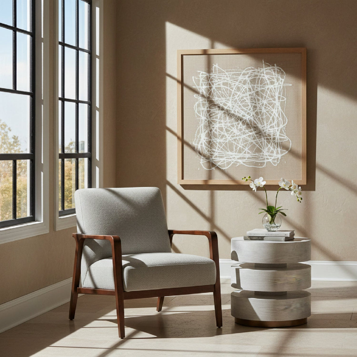 White Oak Side Table | OROA Modern Laha