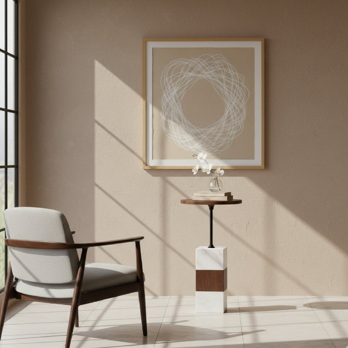 Mango Wood Side Table | OROA Modern Stuk