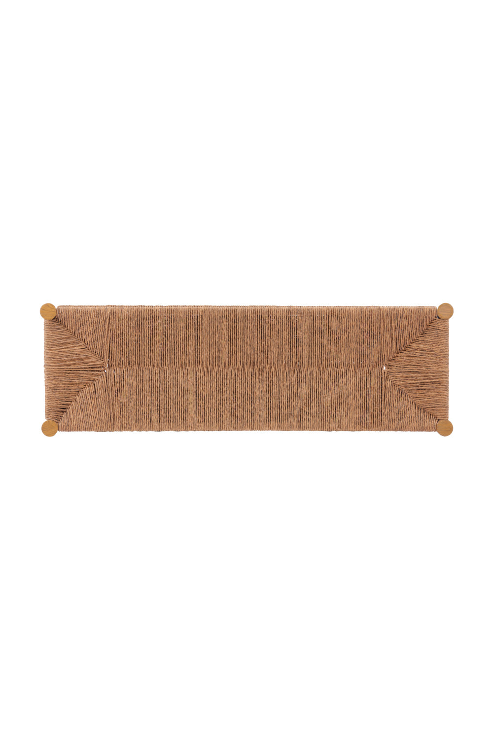 Rattan Look Outdoor Bench | OROA Modern Iska | Oroa.com