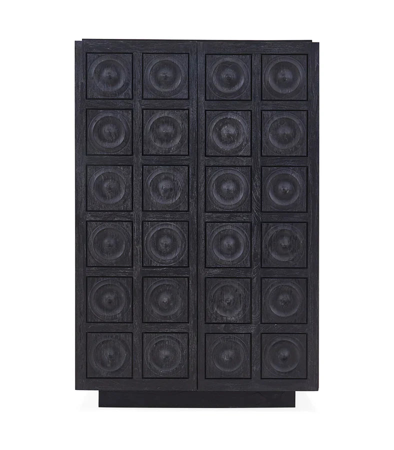 Mindi Wood Circles Cabinet | Jonathan Adler Antwerp | Oroa.com