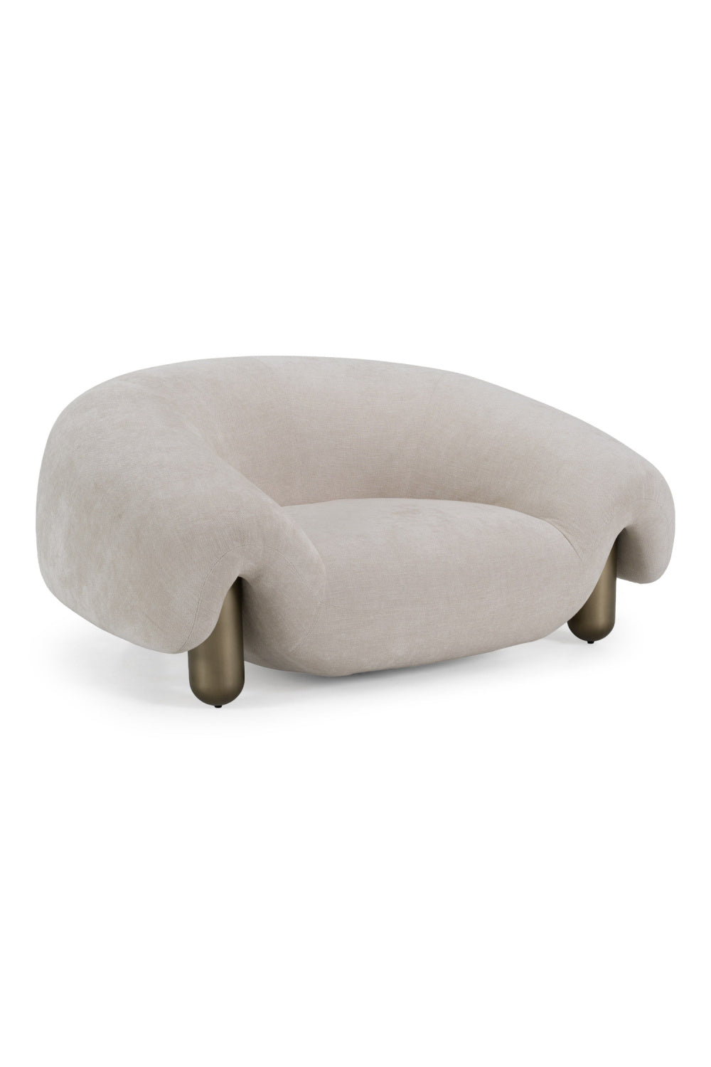 Light Gray Contemporary Accent Chair | OROA Modern Clarity