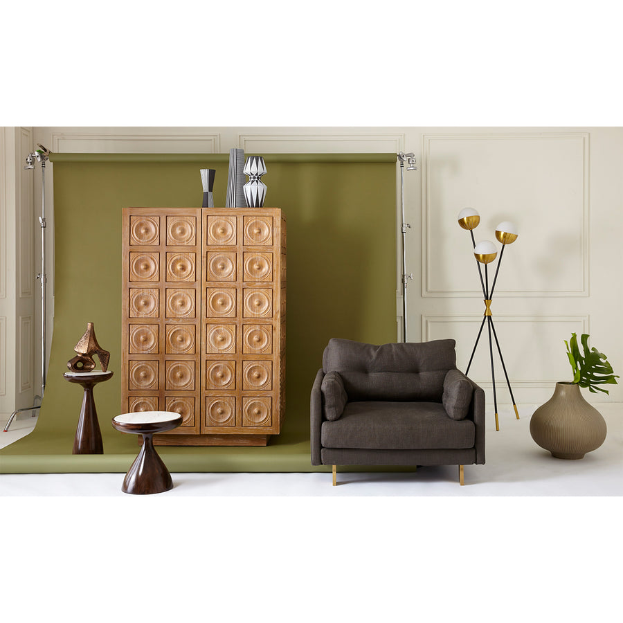 Glass Sphere Tripod Floor Lamp | Jonathan Adler Caracas