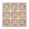 Calf Leather Board Game | Pinetti Boston Tris | OROA.com