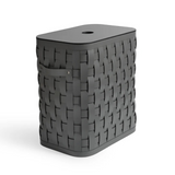 Flat Lidded Rectangular Tall Basket | Pinetti Demetra | OROA.com
