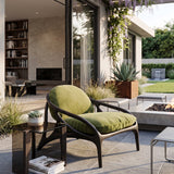 Brown Teak Lounge Chair | Morpho By Tomorrowland Vime