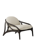 Brown Teak Lounge Chair | Morpho By Tomorrowland Vime | Oroa.com