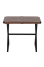 Brown Leather Stool by Splendido Elon Accent Stool