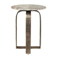Round Marble Indoor/Outdoor Side Table by Uttermost Warner