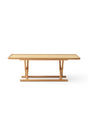 Oiled Wood Foldable Lounge Table | Audo Copenhagen Jager | Oroa.com