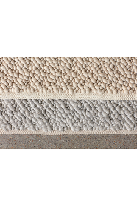 Woven Wool Rug | Audo Gravel | Oroa.com