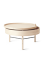 Round Wooden Turning Table | Audo Copenhagen | Oroa.com