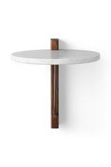 White Marble Wall Shelf M | Audo Copenhagen Corbel | Oroa.com