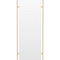 Rectangular Brass Mirror | Audo Copenhagen Nimbus | Oroa.com