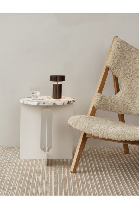 Sheepskin Lounge Chair | Audo Copenhagen Knitting | Oroa.com